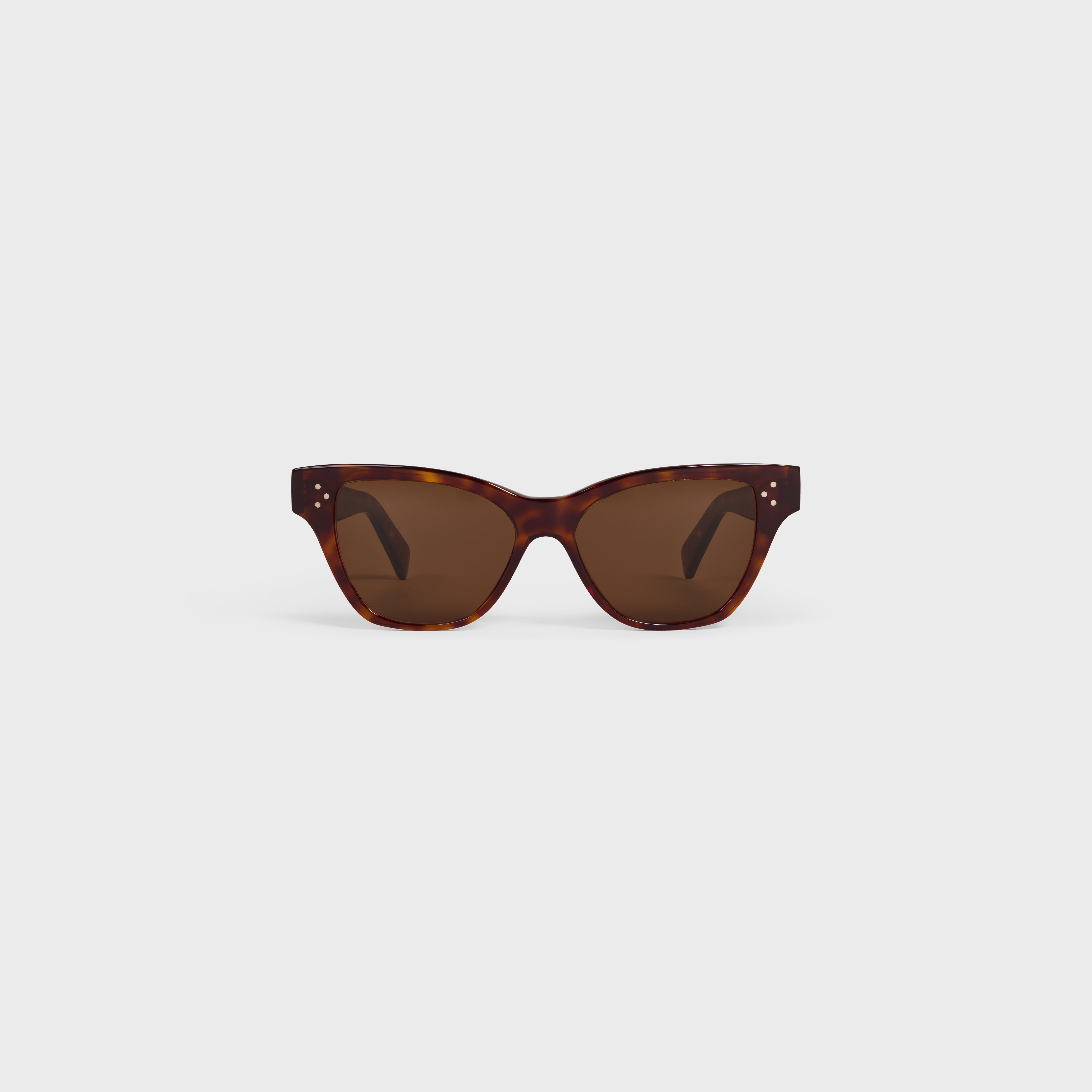 Cat Eye S359 sunglasses in Acetate - RED HAVANA | CELINE
